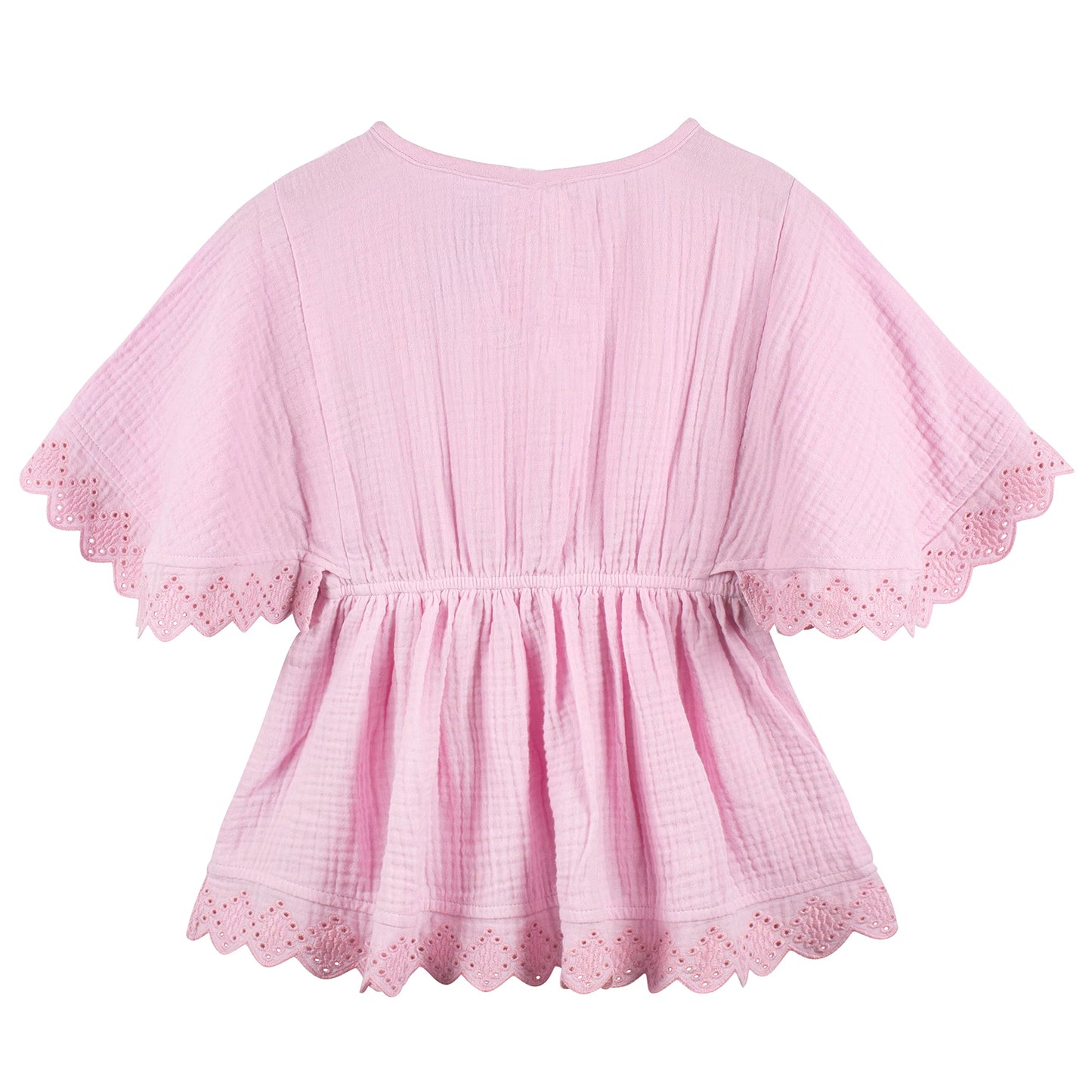 Gerber Baby Girl'S Standard Toddler Kaftan Swim Cover Up, Light Pink, 2T