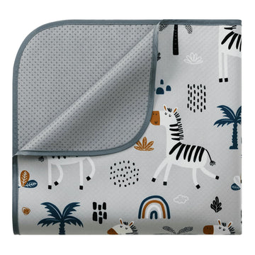 Blissful Diary Baby Splat Mat For Under High Chair, 51 X 51 Inch Splash Mat, Waterproof And Washable Spill Mat, Anti-Slip Floor