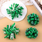 St Patricks Day Korker Hair Bow Clip 3'' Irish Green Shamrock Curly Corker Fireworks Alligator Barrette Toddler Baby Girls Kids