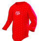 Janus 100% Cotton Baby Bodysuit Long Sleeve Made In Norway (80 (12 Months), Red)