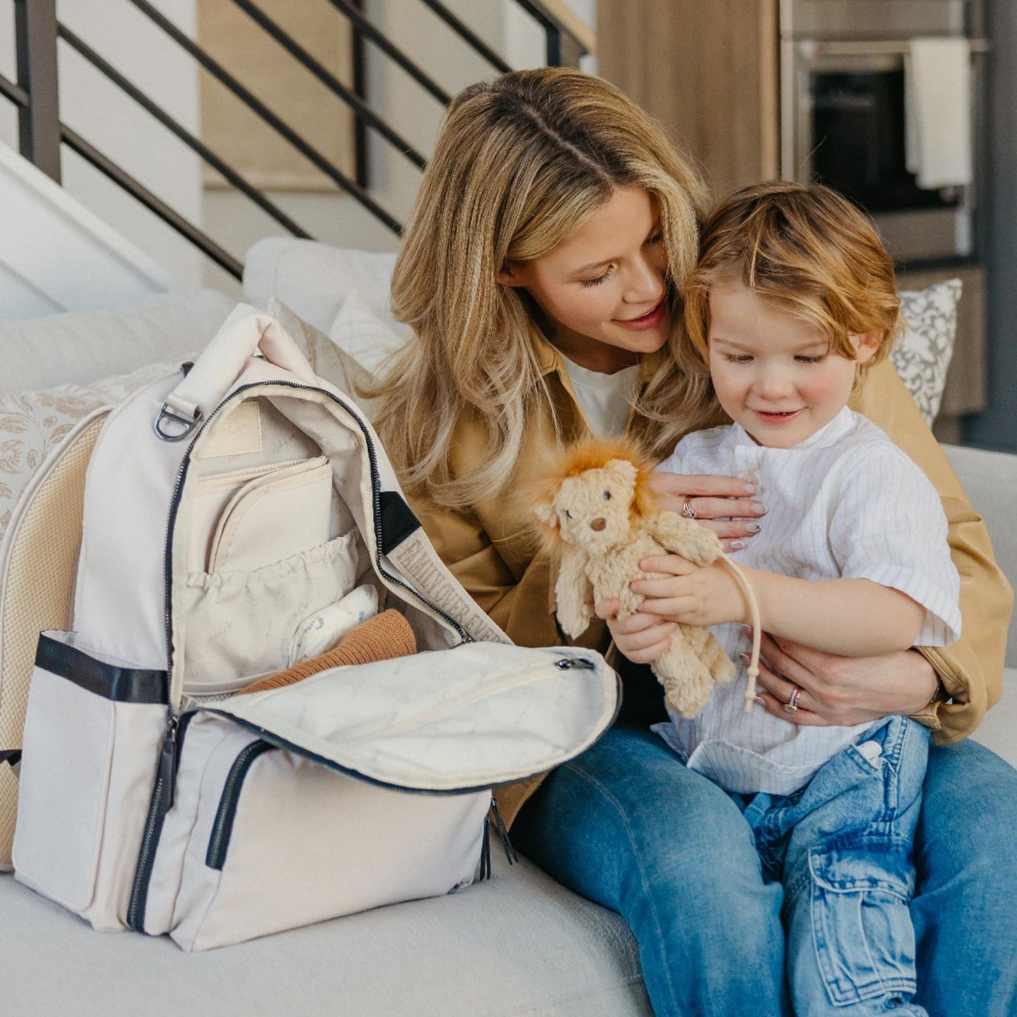 Jujube X Witney Carson - New Classic Diaper Bag Backpack With Portable Changing Pad, Stroller Straps, Large Travel Backpack For