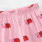 Girls Pajamas 100% Cotton Winter Sleepwear Toddler Long Sleeve Pjs Ladybug With Hearts Pajama Cute Jammies Sets Loungewear Cloth