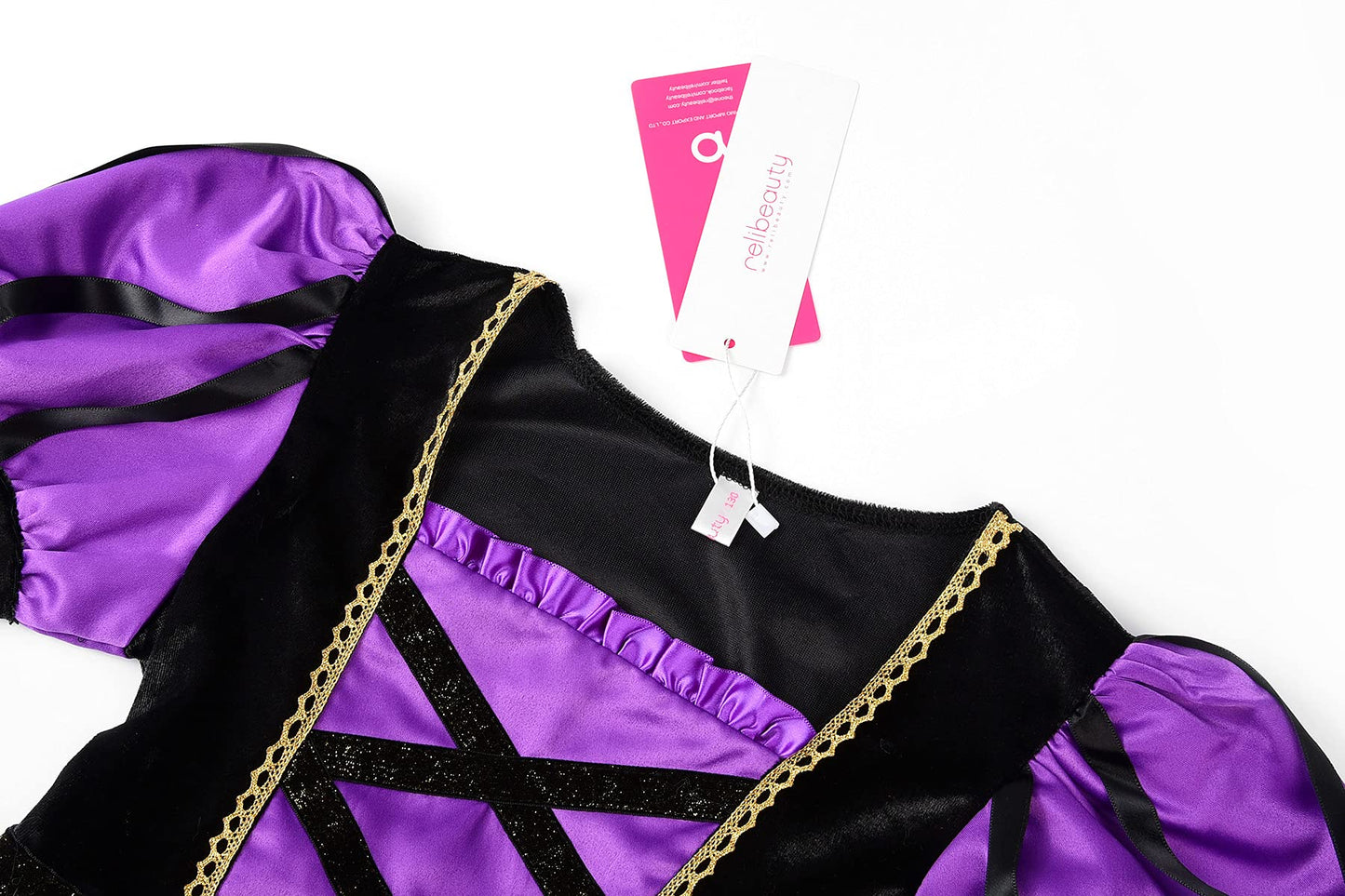 Relibeauty Girls Halloween Spider Witch Dress,3T- 4T/100