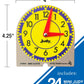 Carson Dellosa Telling Time Teaching Clocks for Kids Educational Bundle, Judy Clock Telling Time Clock, Mini Judy Clocks, Time a