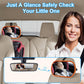 Boeyos Baby Car Mirror, Rear Facing Car Seat Mirror Safety For Infant Newborn, Easy Assembled, Safe, Secure, Shatterproof, 360?R