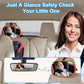 Boeyos Baby Car Mirror, Safety Car Seat Mirror For Rear Facing Infant, Clear Wide View, 360Rotation, Easily Observe The Baby Mov