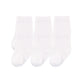 Touched By Nature Baby Boys Organic Cotton Casual Socks, White, 0-6 Months Us