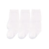 Touched By Nature Baby Boys Organic Cotton Casual Socks, White, 6-12 Months Us