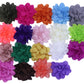 Yycraft Pack Of 38 Pcs Satin Silk Flower 2' Hair Flower Headband-Mix Color