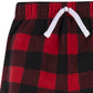 Gerber Baby Boys' 2-Piece Fleece Pajamas Pants Set, Red Plaid