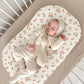 Muslin Baby Lounger Cover 2 Pack, Soft Breathable Newborn Lounger Pillow Cover For Boys Girls Infant