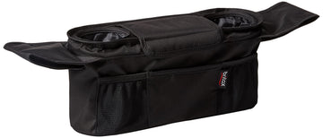 Britax Stroller Organizer with Insulated Cup Holders | Large Center Compartment with Magnetic Closure + 3 Outer Pockets + Folds 