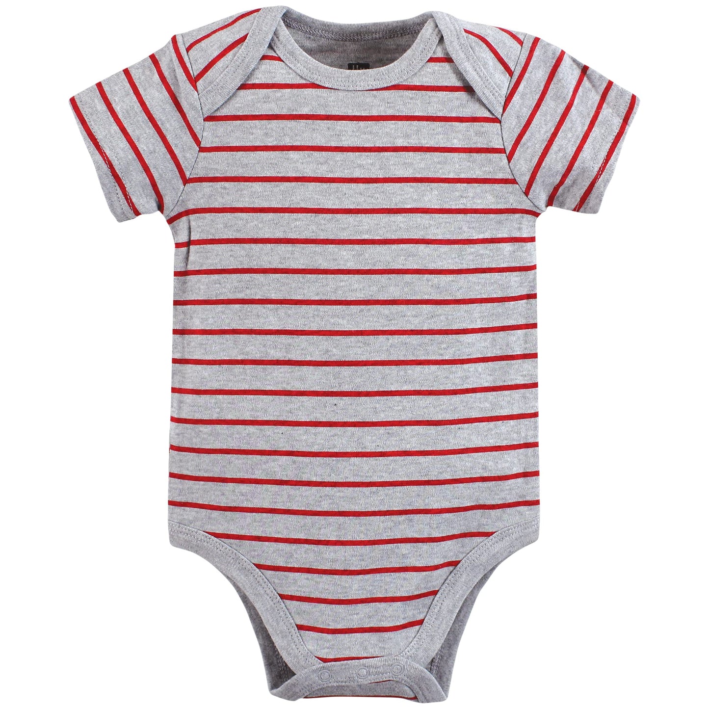 Hudson Baby Unisex Baby Cotton Bodysuits, Valentine Truck, 0-3 Months