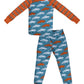 Mummamia Unisex Pyjama Set (MUMMA113334 Years, Blue, 34 Years)
