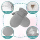 Fynnsure Toddler Mittens Baby Waterproof Snow Gloves Kids Ski Snow Gloves Cold Weather Mittens For Boys Girls Solid Gray 1-2 Yea
