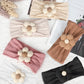 Miuxueso 3 Pcs Baby Flower Headbands Baby Girls Nylon Headbands Soft Hairbands Hair Accessories For Newborn Infant Toddler Kids