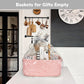 Chicvita Pink Basket Storage Baskets For Organizing, Gift Basket For Toys, Baby Basket For Diapers, Woven Baskets For Storage, D