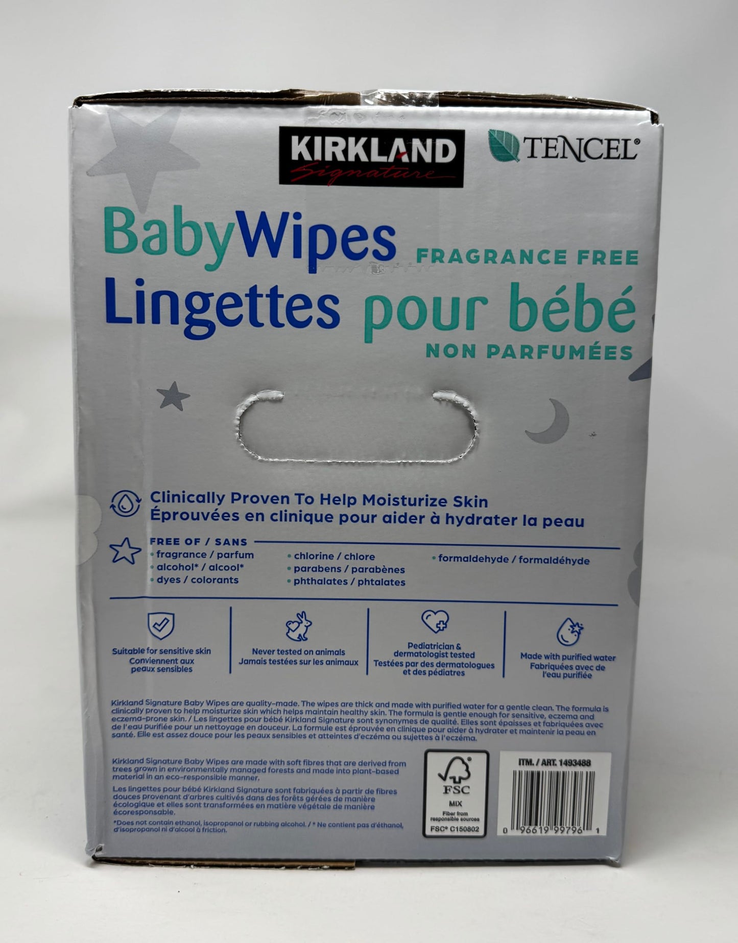 Kirkland Signature Baby Wipes 900 Count
