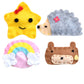 Girl'S Felt Hair Snaps, Set Of 4,Non-Slip (Whimsy Snap)