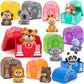 Learning Toys for Toddlers 1 2 3 Year Old Toddlers, 20Pcs Safari Animal Toys, Finger Puppets, Montessori Counting, Matching & So