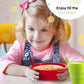 Plaskidy Cereal Bowls With Straws And Kids Straw Cups - Set Of 4 Bowls With Straws For Kids, And 4 Straw Cups For Kids Bpa Free