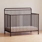 Namesake Winston 4-In-1 Convertible Metal Crib In Vintage Iron, Greenguard Gold Certified