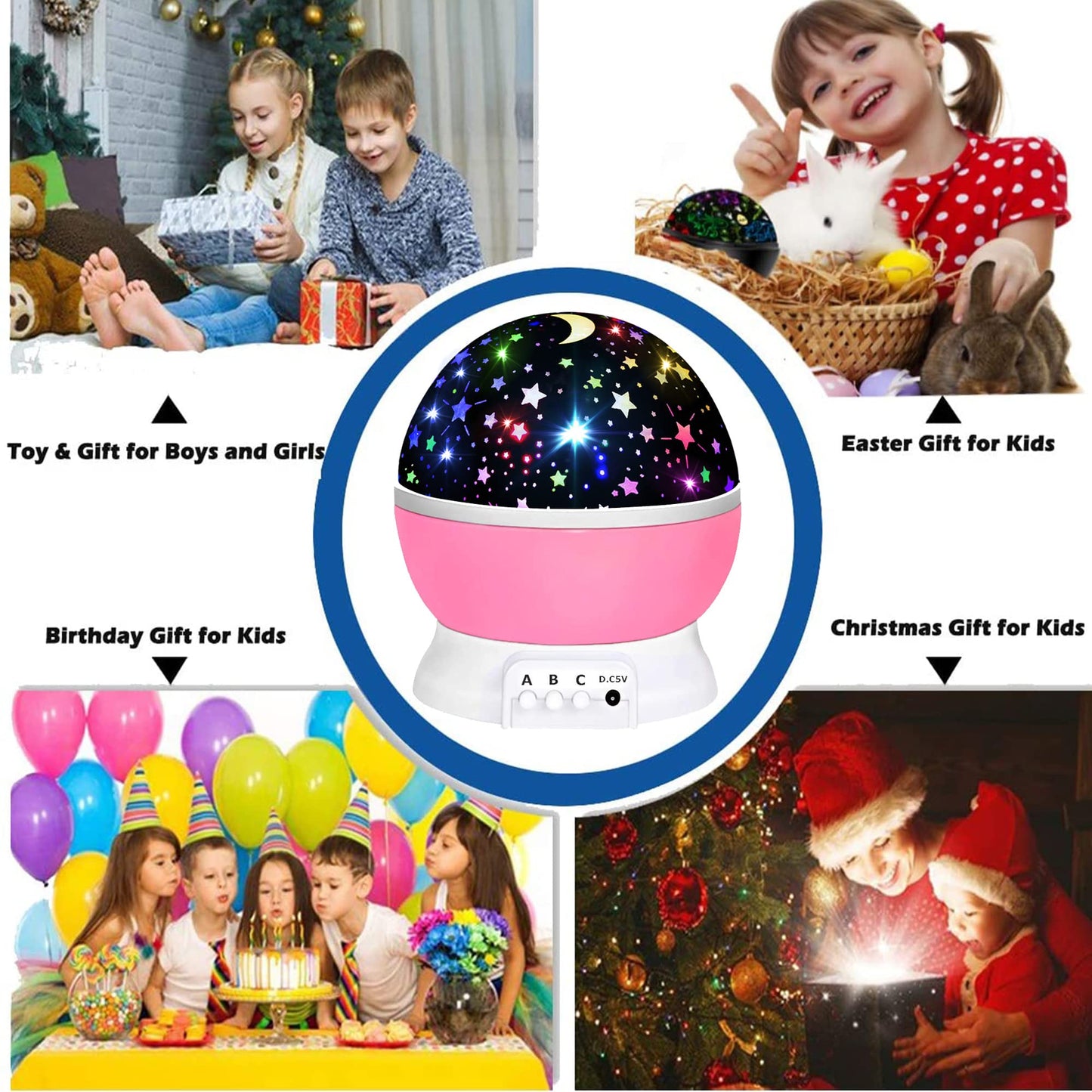 Toys for 1-10 Year Old Girls,Star Projector for Kids 2-9 Year Old Girl Gifts Toys for 3-8 Year Old Girls Christmas Gifts for 4-7