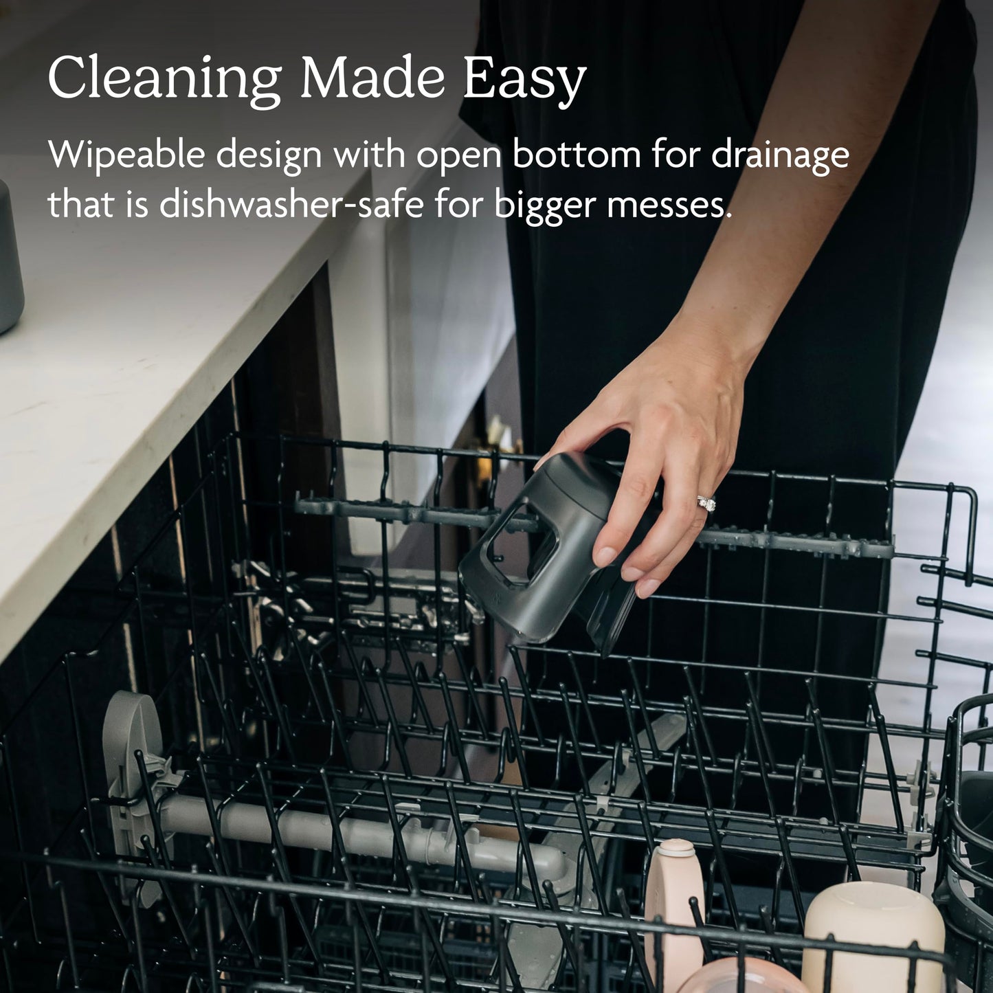 Uppababy Cup Holder For Vista, Cruz, Minu Strollers - Quick, Intuitive Attachment + Removal - Securely Holds Various Size Bevera