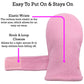 N'Ice Caps Little Kids And Baby Easy-On Sherpa Lined Fleece Mittens - 2 Pair Pack (Pink/Light Purple Pack - Infant No Thumbs, 6-