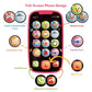 My First Smartphone - Cell Phone Baby Toy, for Toddlers and Young Children - 15 Unique Buttons and Functions, Musical Melodies,