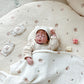 Baby Play Mats, 33.5' Cotton Embroidered Crawling Mat, Detachable Washable Floor Mat Soft Kids Room Decor Rug Gym Nursery Area