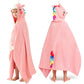 Joiedomi Unicorn Hooded Towel For Kids - Soft 100% Cotton Bath Beach Towel - 30' X 50' For Kids 3-10 Years - Toddler Pool Towe