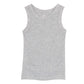 Honestbaby Sleeveless Muscle T-Shirts 100% Organic Cotton For Infant Baby And Toddler Boys, Girls, 5-Pack Gray Ombre, 5T