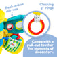 Lamaze Freddie the Firefly Clip On Car Seat and Stroller Toy - Soft Baby Hanging Toys - Baby Crinkle Toys with High Contrast Col