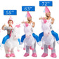 Goosh Inflatable Unicorn Costume For Kids Halloween Costumes Boys Girls 55In Funny Blow Up Costume For Halloween Party Cosplay