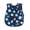 Bapronbaby Outer Space Bapron - No Neck Tie Safer Bib For Baby & Toddler - Soft Waterproof Stain Resistant - Machine Washable -