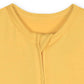Gerber Unisex Baby Buttery-Soft Short Sleeve With Viscose Made Eucalyptus Romper, Honey, 18 Months Us