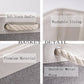 Bidtakay Storage Baskets For Organizing Small Fabric Baskets 11.8 X 7.8 X 5 Inch Collapsible Storage Bins With Handles For Shlev