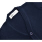 Lilax Baby Boys Basic Long Sleeve V-Neck Classic Knit Cardigan Sweater (Navy, 6-9 Months)