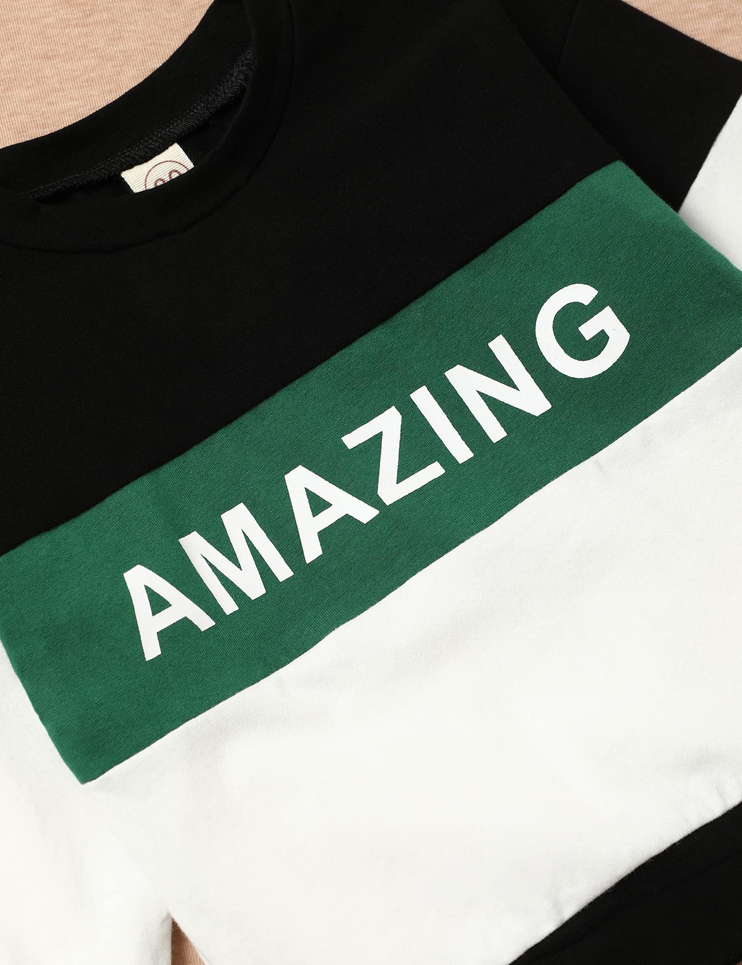 Menglang Toddler Boy Clothes 2T 3T Letter Long Sleeve Tops Toddler Sweatshirt Pants 2Pcs Set Toddler Outfits For Boys Toddler Bo