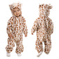 Tonwhar Infant And Toddler Halloween Cosplay Costume Kids' Animal Outfit Snowsuit(2-3T,Brown Cow)