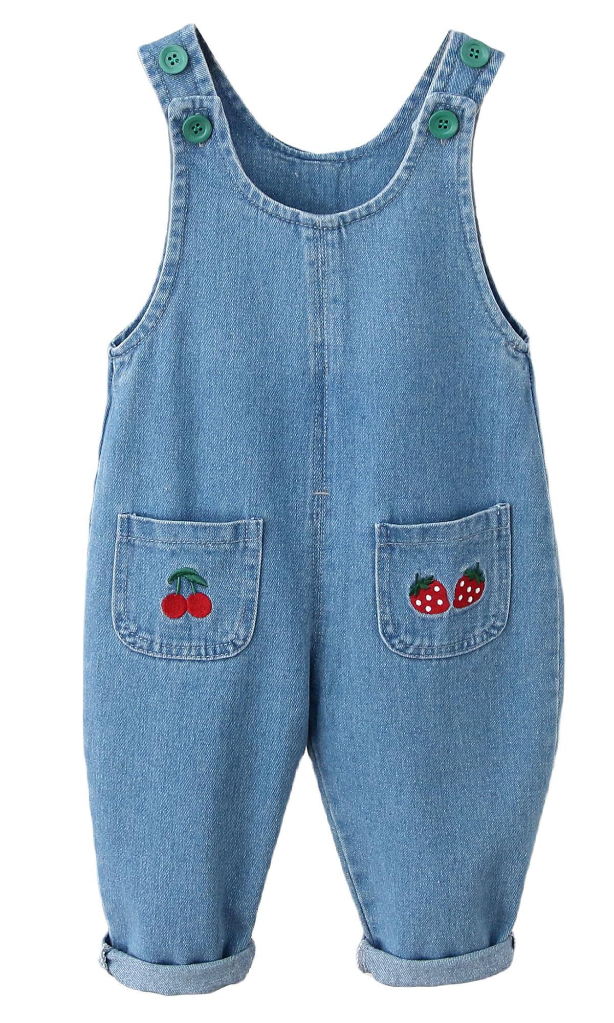 SEAUR Children Toddler Kids Infant Baby Boys Girls Cute Denim Overalls Suspender Pants Outfits Jean Sleeveless Strap Jumpsuit Bl