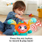 Fisher-Price Baby & Toddler Learning Toy DJ Bouncin Beats with Music Lights & Bouncing Action for Ages 9+ Months