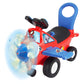 Kiddieland Lights N Sounds Spidey Activity Plane