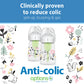 Dr Brownas Natural Flowa Anti-Colic Options+A Wide-Neck Baby Bottle Designer Edition Bottles, Woodland Decos, 5 Oz150 Ml, Level