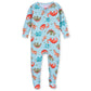Gerber Unisex Baby Toddler Buttery Soft Snug Fit Footed Pajamas With Viscose Made From Eucalyptus, Dino, 6-9 Months