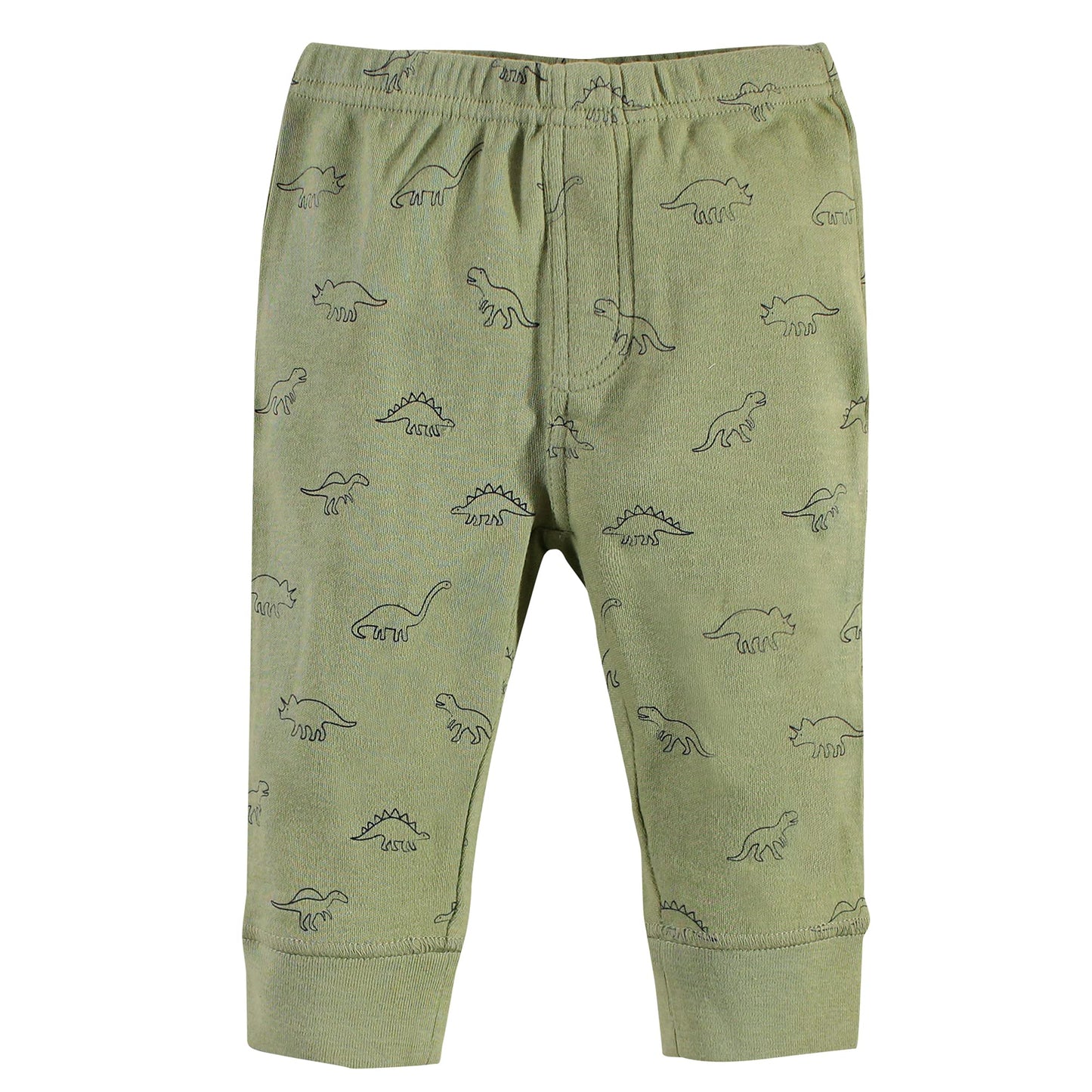 Touched By Nature Unisex Baby Organic Cotton Pants, Dino, 12-18 Months