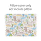 Alvababy Cotton Toddler Pillowcases 2 Pack Kids Pillow Cover Fit 13'X 18' Or 12'X16' Envelope For Girl Boy Sleepy Travel (Pi