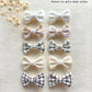 Baby Girls Hair Bow Clips, 20Pcs Boutique Cotton Fully Lined Hair Pins, Non Slip Baby Barrettes Accessories For Infants Toddlers