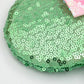 Foeran Mouse Ears Headbands Shiny Bows Mouse Ears Glitter Party Princess Decoration Cosplay Costume For Girls Women (Green/Pink)